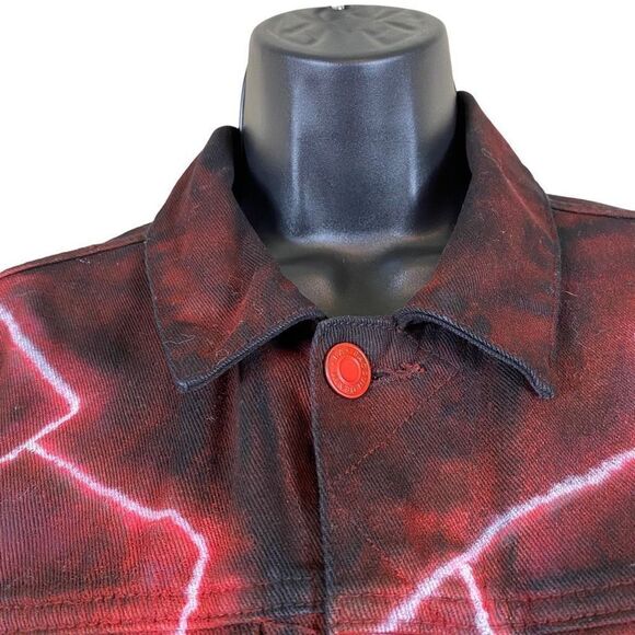 PacSun Custom Graphic Jean Jacket - Picture 7 of 15